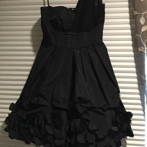 BCBGMAXAZRIA black mini dress